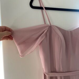 Bridesmaids dress. Never worn. New. Rose color. Size 6.